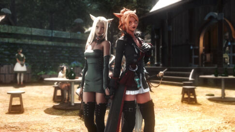 "You handled yourself well. Now we depart."