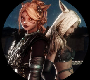 "Yes, this one is mine. Is that not right, girl?"