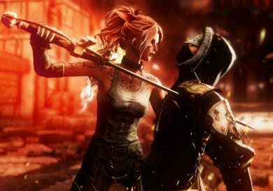 "Hush, Sweet one. Let the darkness claim you."