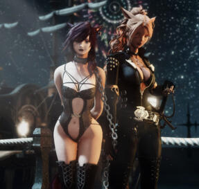 "Care to rent this creature for the eve?"